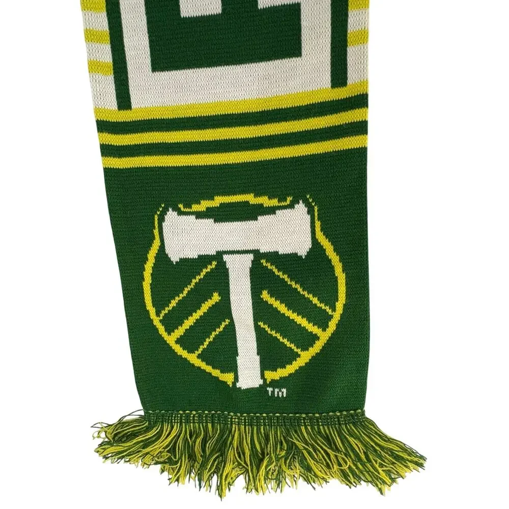 Official Adidas Portland Timbers MLS Soccer Fan Scarf 55” Authentic Team Gear